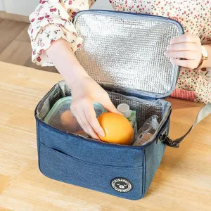 🍱 Insulated Lunch Box for Men & Women | Travel Portable Camping Picnic Bag | Cold Food Cooler Thermal Bag with Strap for Kids & Adults 🎒