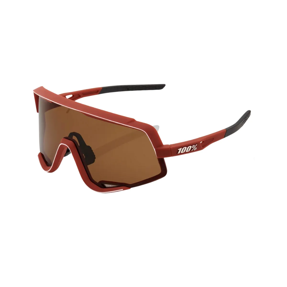 100% GLENDALE - Soft Tact Bordeaux - Bronze Lens