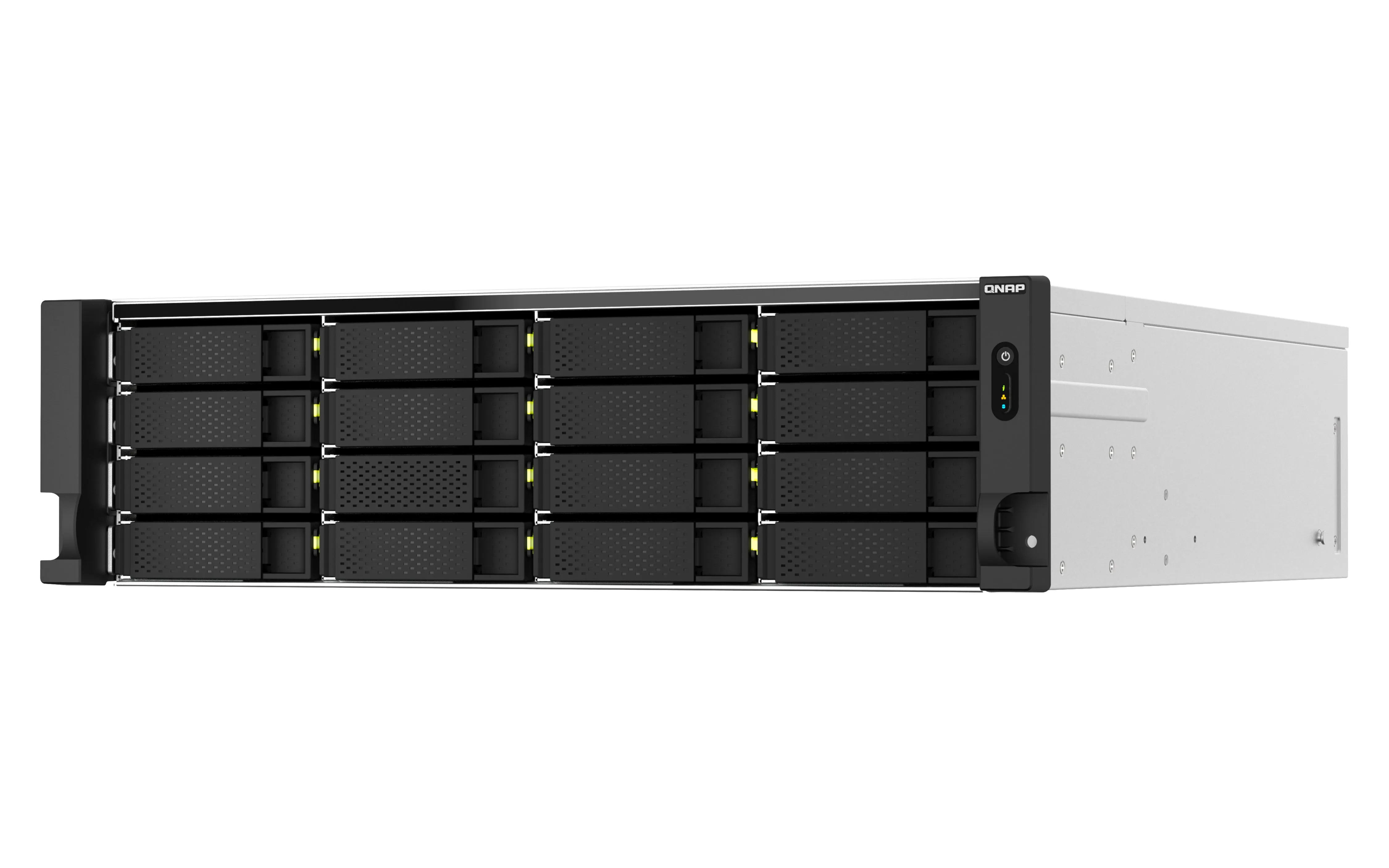 22-Bay 3U Rackmount Nas Intel Xeon E-2378 8 Cores / 16 Threads 2.6 Ghz Processor (Boost Up To 4.8 Ghz) 64 Gb Ecc Ddr4 16 X 2.5In/3.5In Sata 6Gbps Hdd/Ssd   6 X 2.5In Sata 6Gbps 2 X 10Gbase-T 2 X 2.5Gbe 4 X Usb 3.2 Gen2 ( Usb-A) 2 X Pcie Gen4