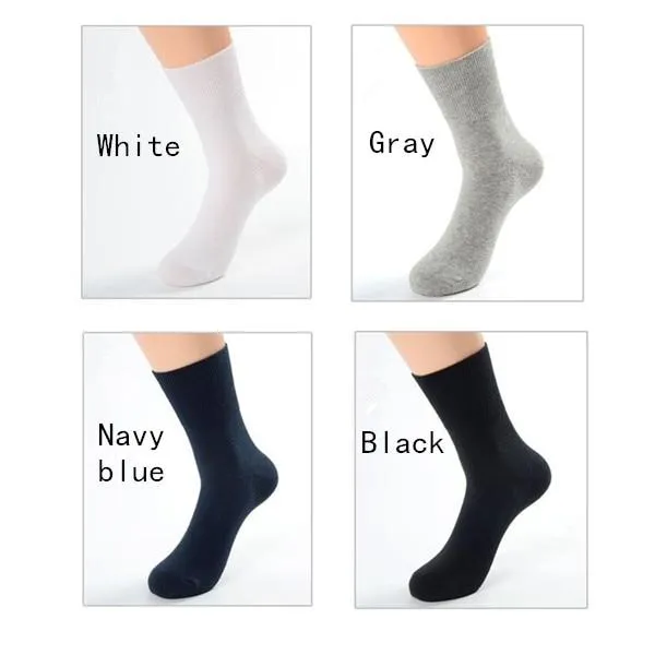 4 pairs Unisex Bamboo Diabetes Hypertension Varicose Veins Prevention Socks