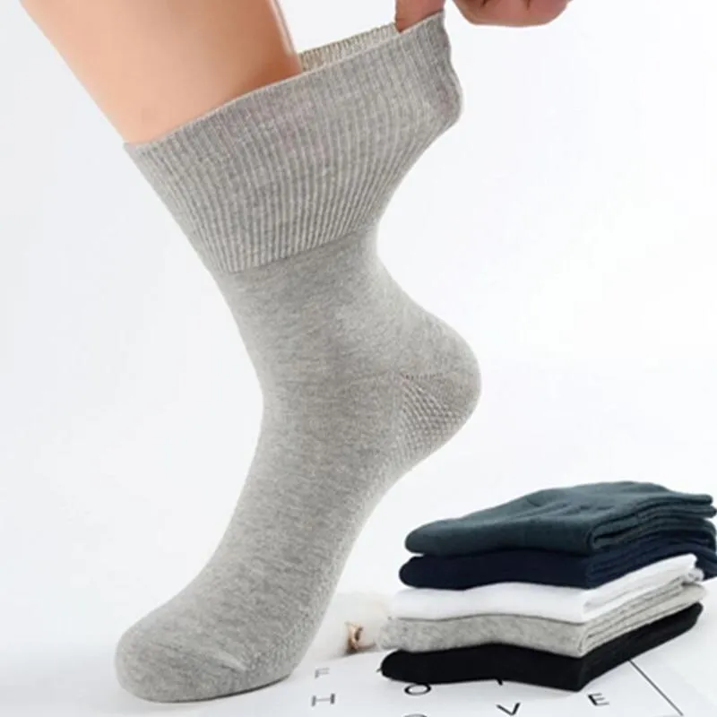 4 pairs Unisex Bamboo Diabetes Hypertension Varicose Veins Prevention Socks