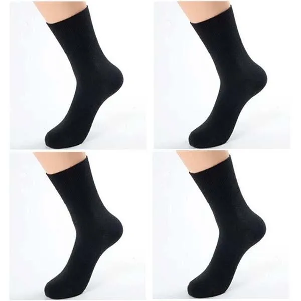 4 pairs Unisex Bamboo Diabetes Hypertension Varicose Veins Prevention Socks