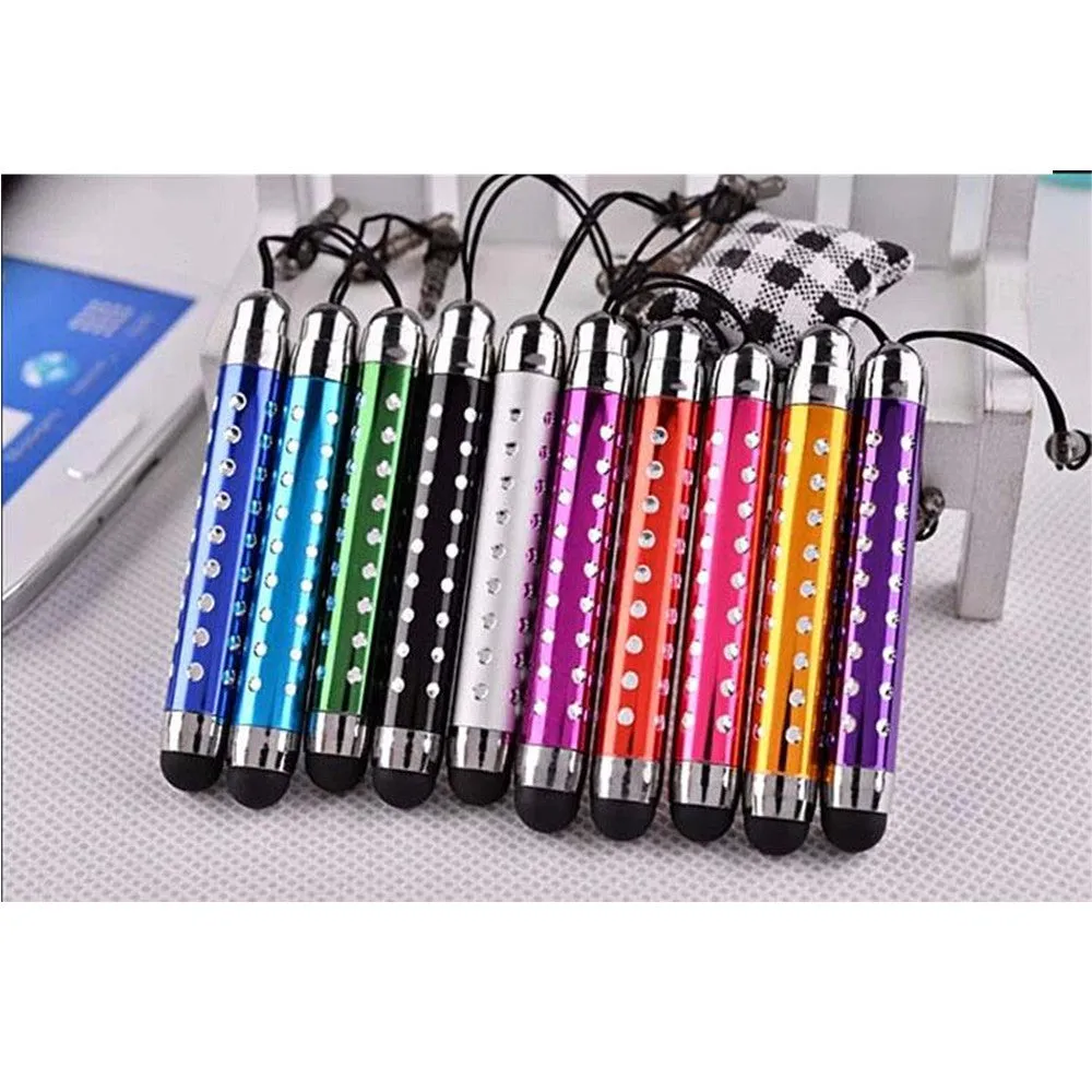 5x Retractable Flexible Capacitive Stylus Touch Pen for All Mobile Phone