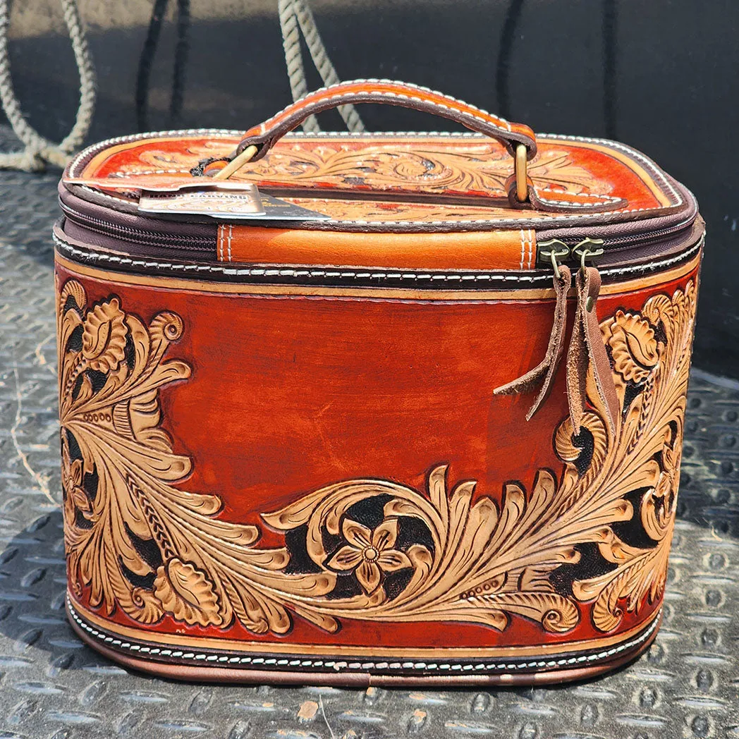 American Darling Large Tooled Oval Case