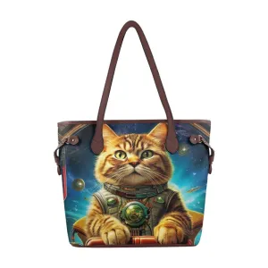 Astro Cat Print - Cat Lover Tote Bag