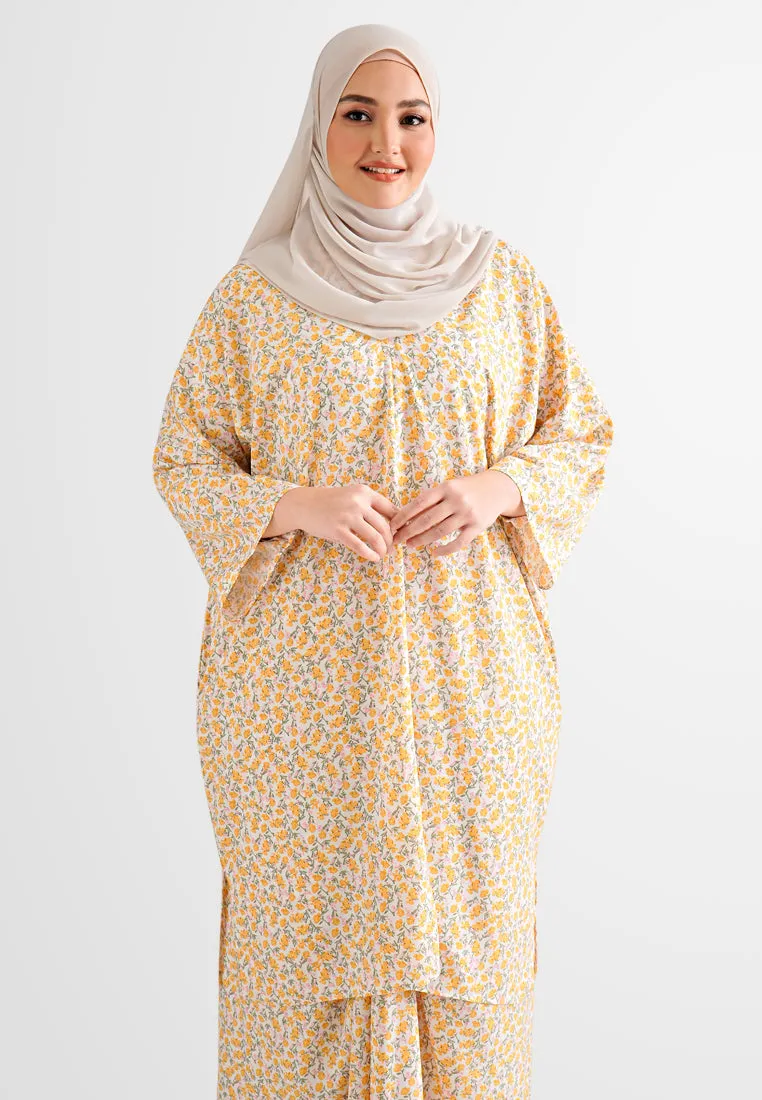 Athirah RAYA4ALL Caftan Instant Pario Kurung Set