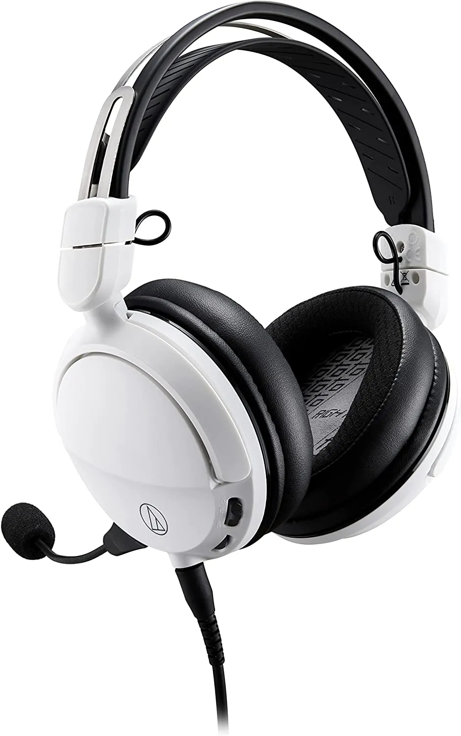 Audio-Technica ATH-GL3WH Closed-Back Gaming Headset - White