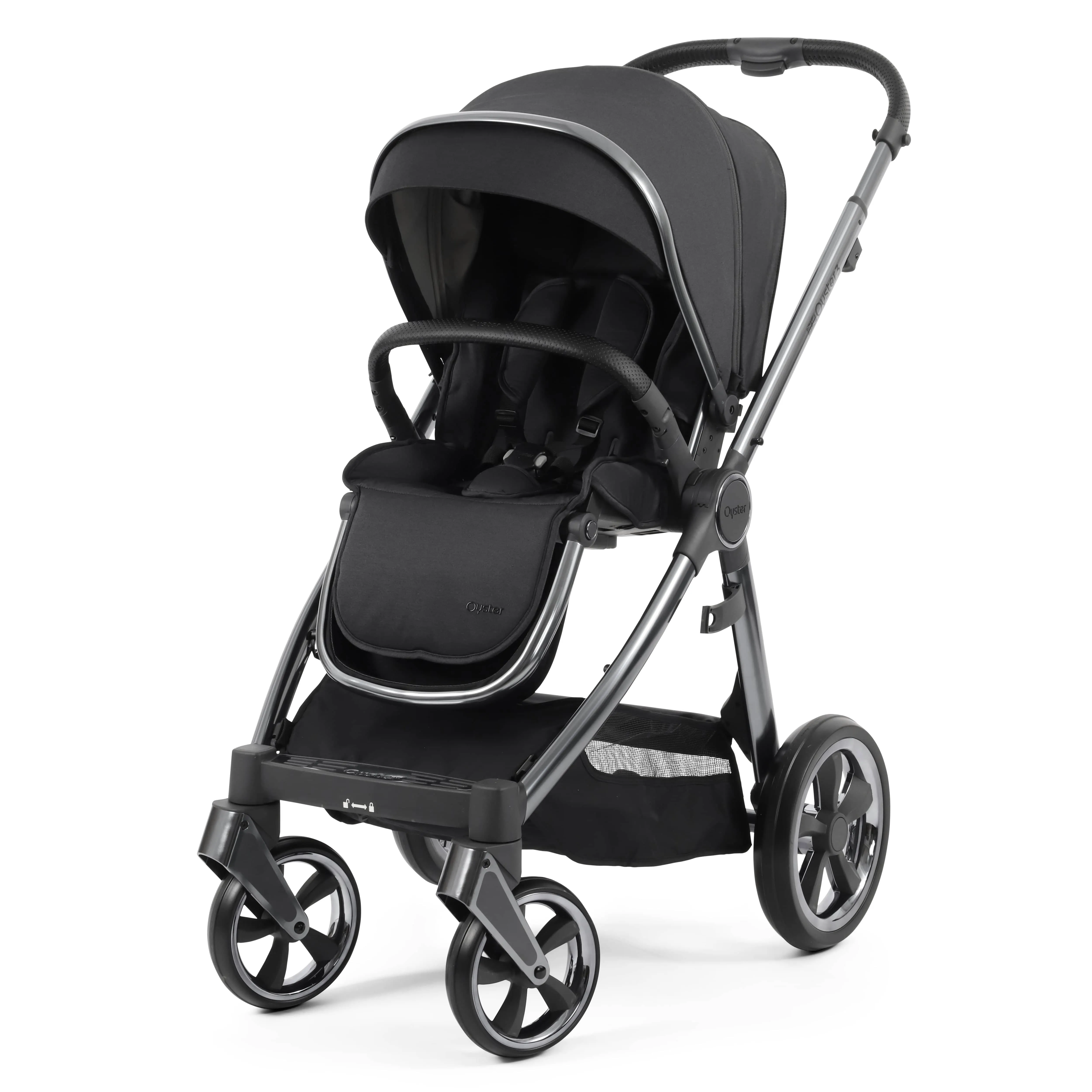 BabyStyle Oyster3 Pram & Carrycot Carbonite