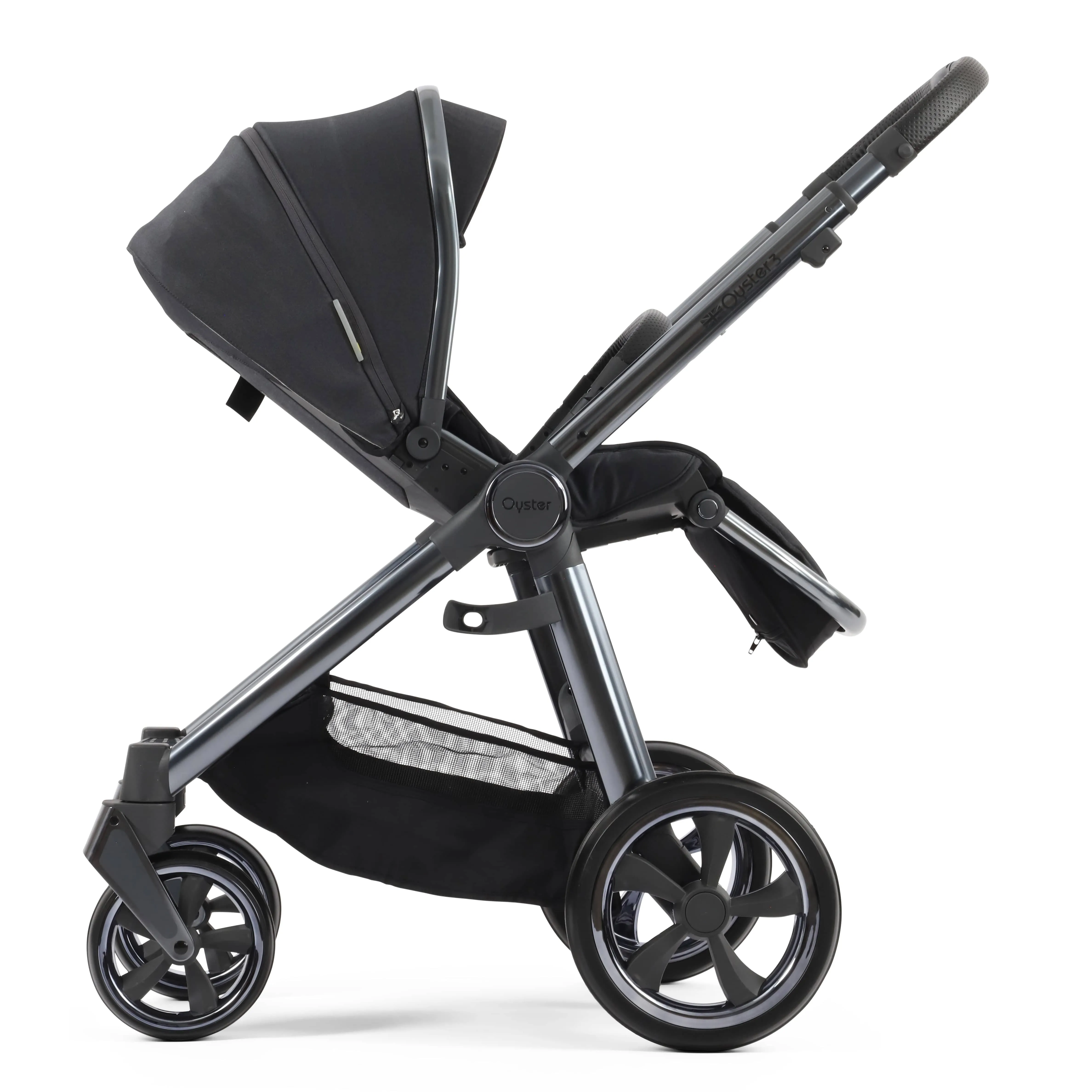 BabyStyle Oyster3 Pram & Carrycot Carbonite