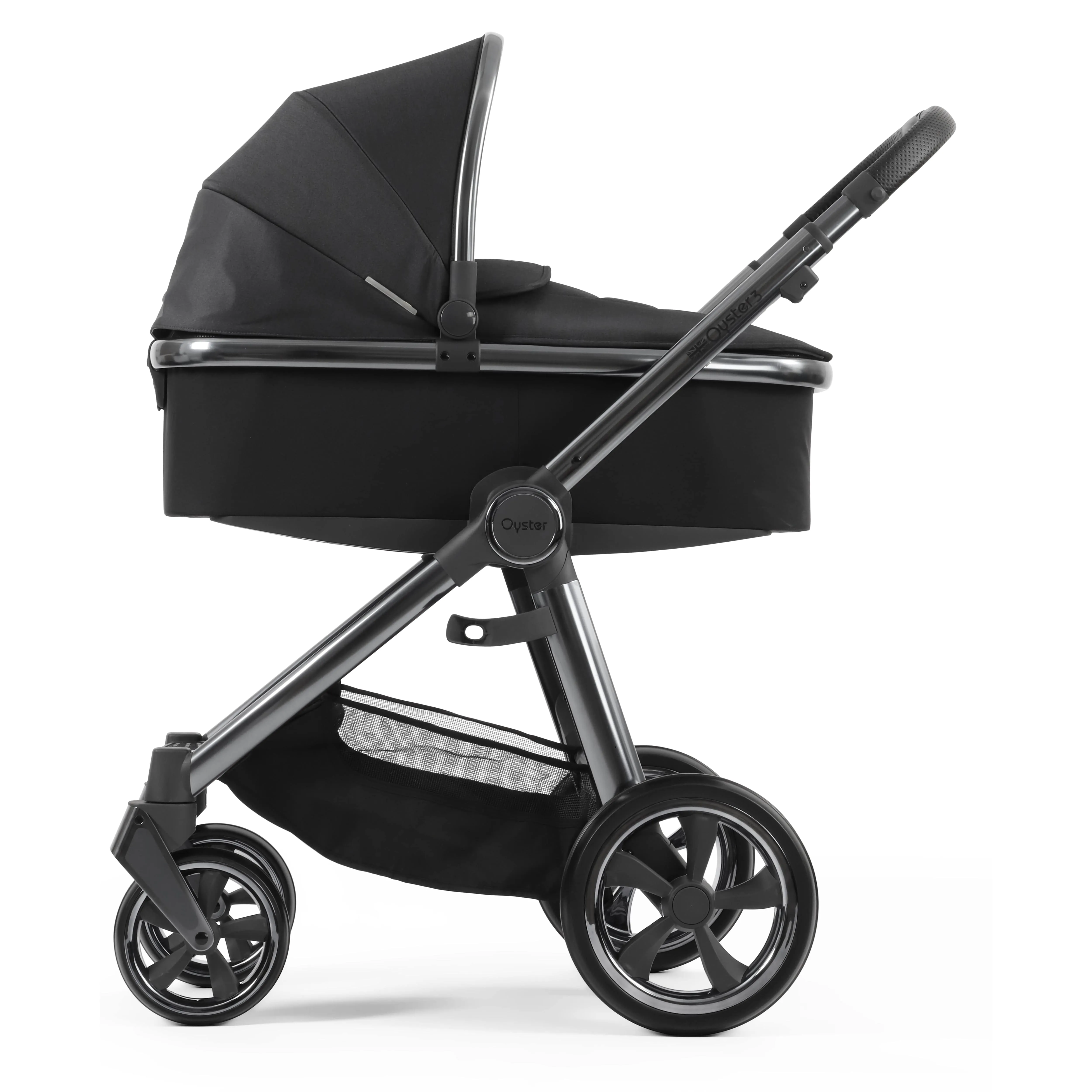 BabyStyle Oyster3 Pram & Carrycot Carbonite