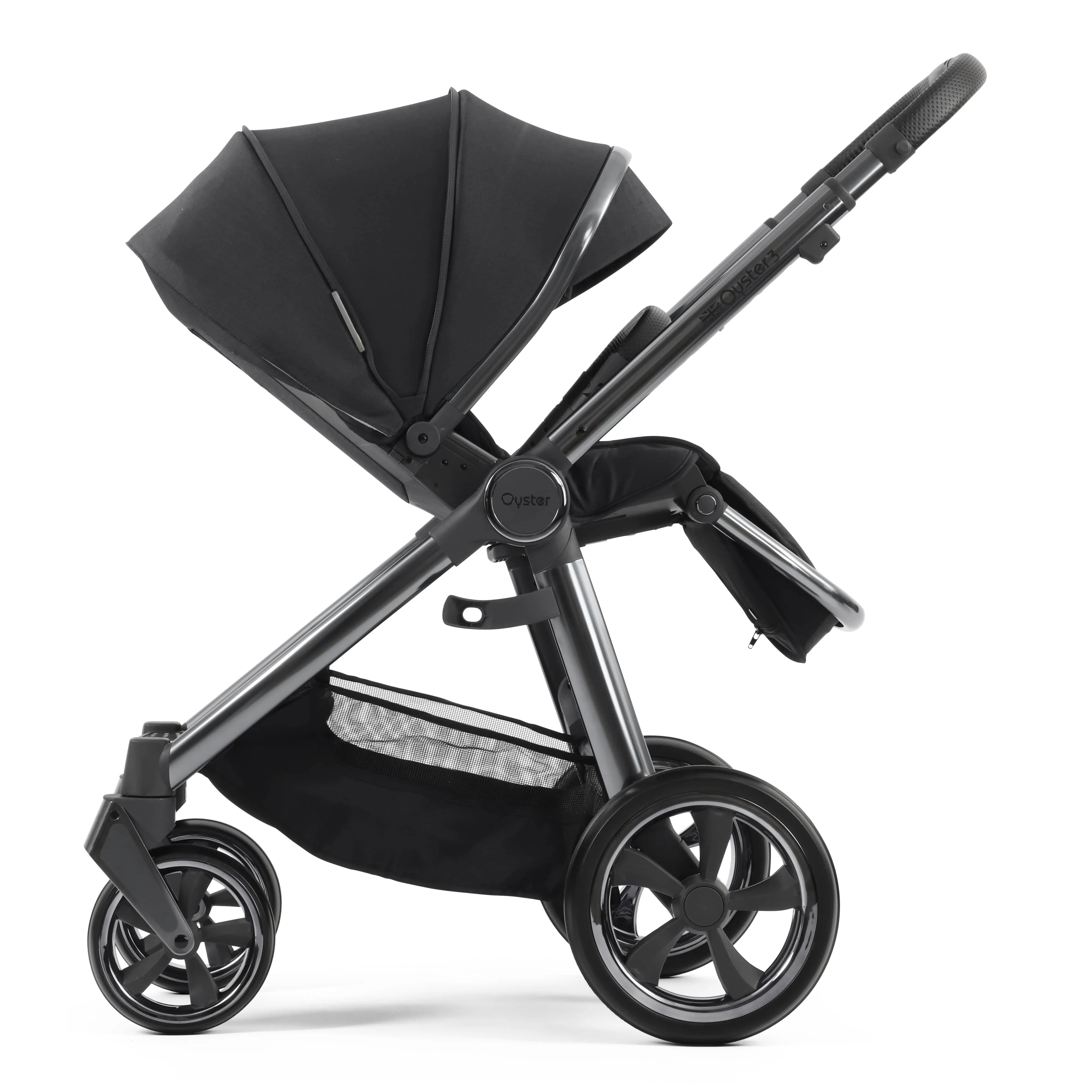 BabyStyle Oyster3 Pram & Carrycot Carbonite