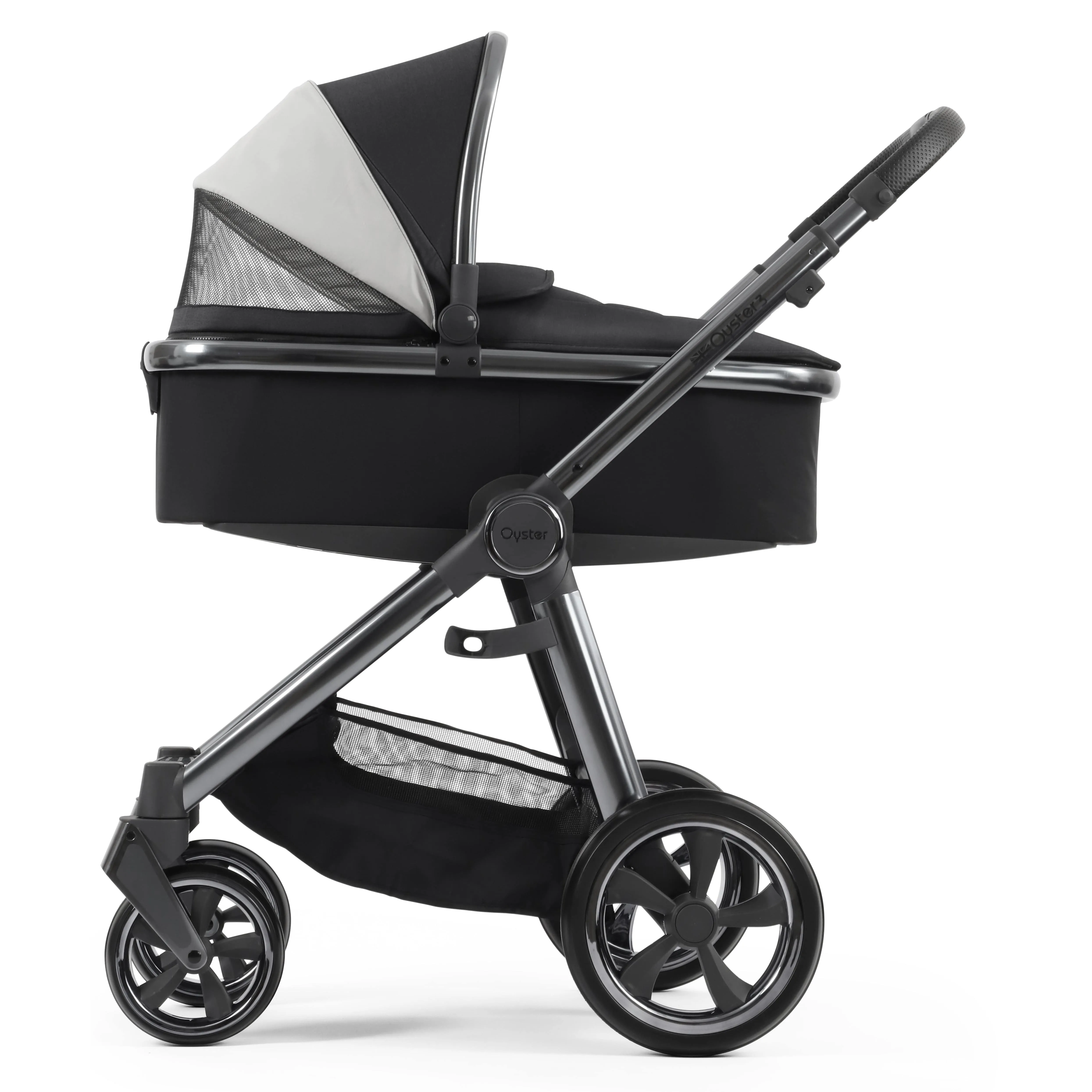 BabyStyle Oyster3 Pram & Carrycot Carbonite