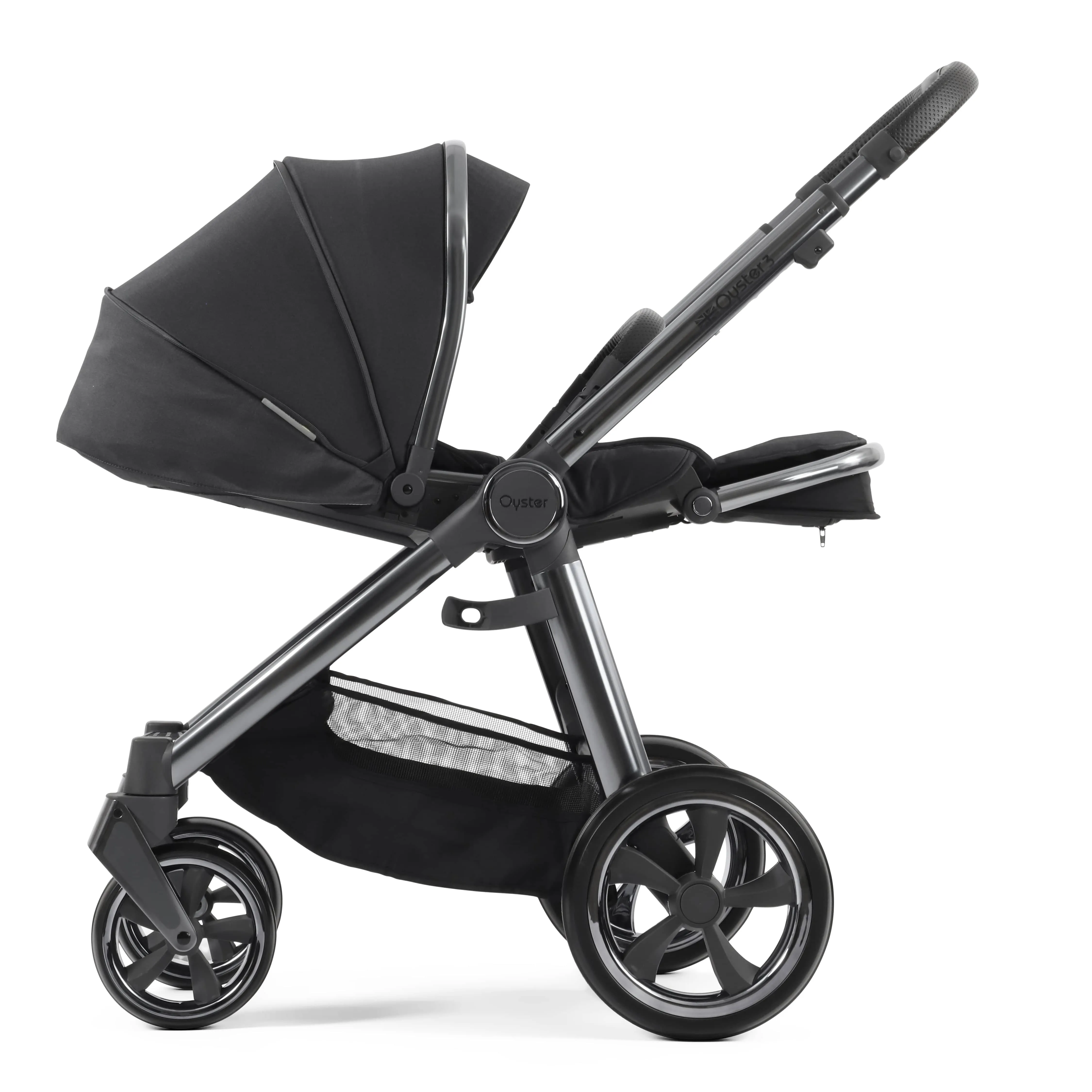 BabyStyle Oyster3 Pram & Carrycot Carbonite