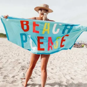 Beach Please Quick Dry Towel