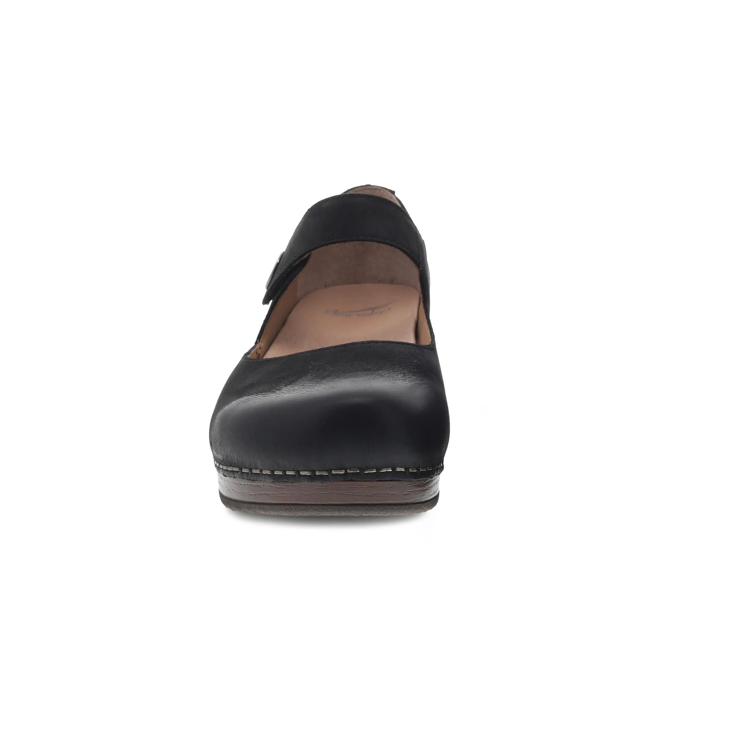 Beatrice Black Burnished Nubuck