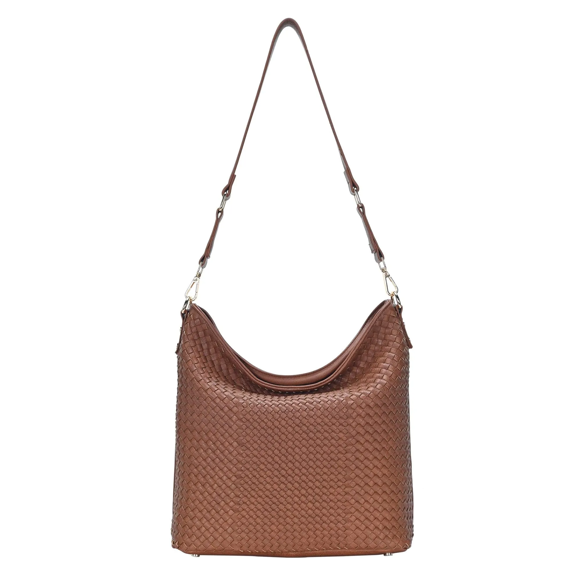 BGA3239 City Weaved Hobo Bag