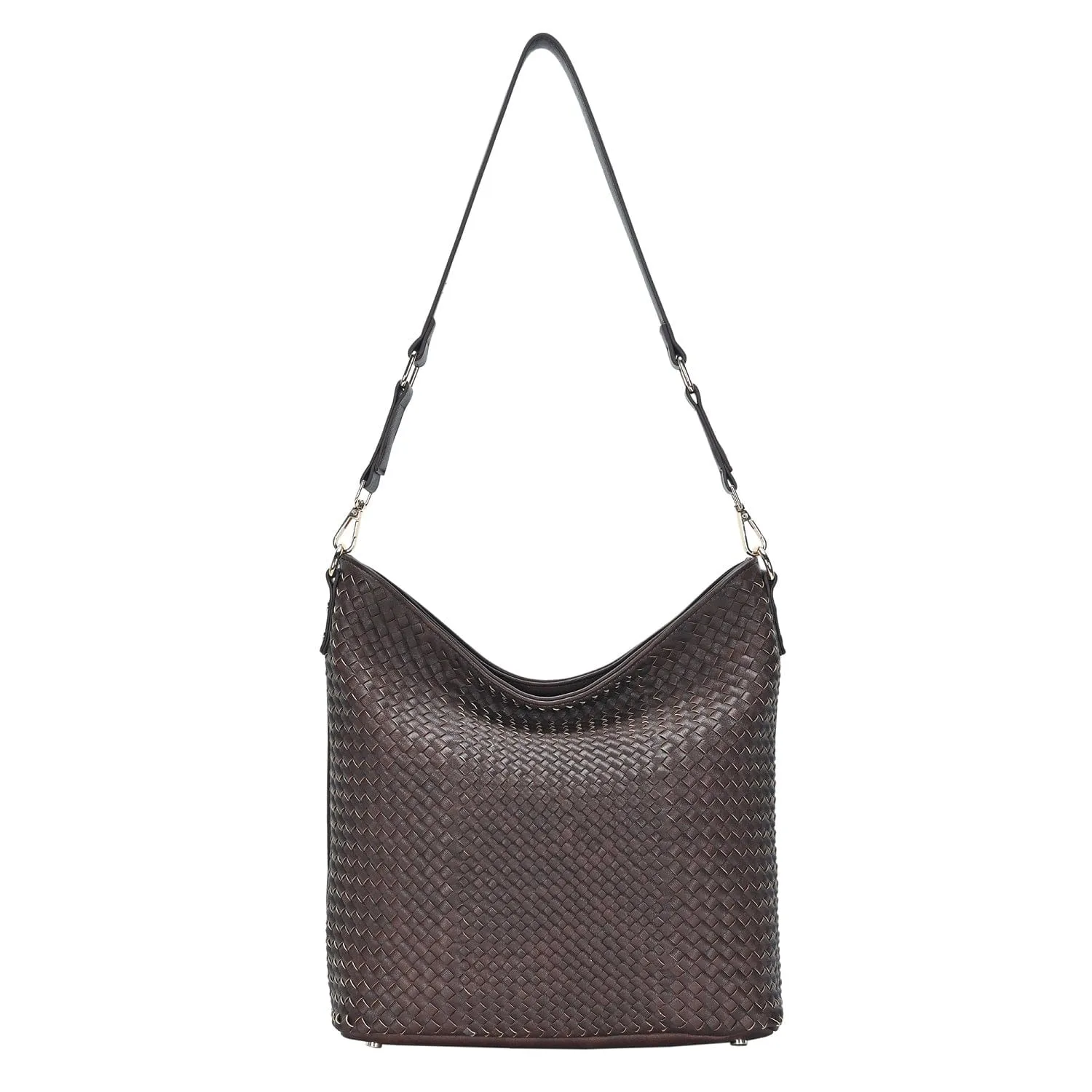 BGA3239 City Weaved Hobo Bag