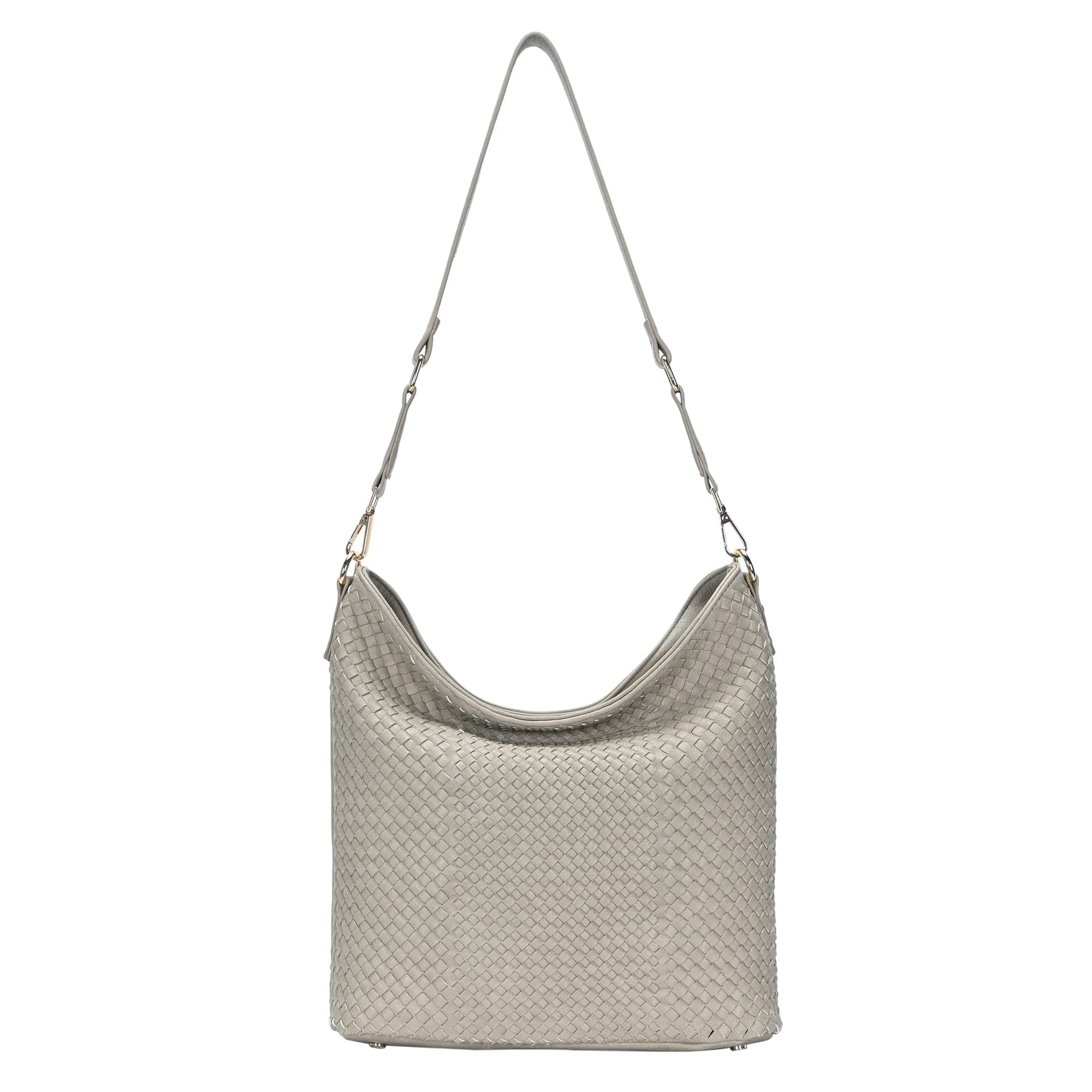 BGA3239 City Weaved Hobo Bag