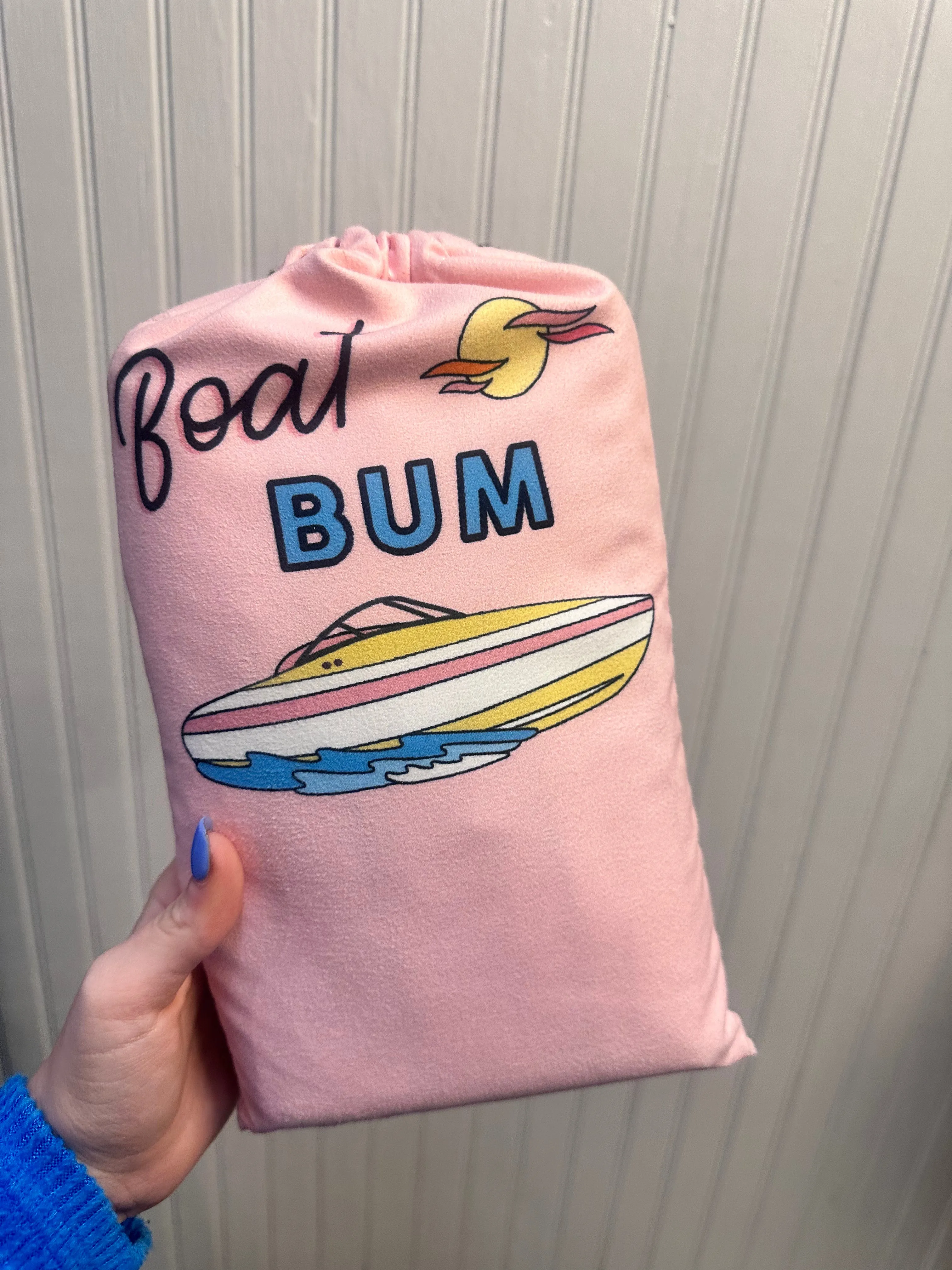 Boat Bum Quick Dry Beach Towels