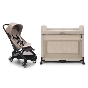 Bugaboo Butterfly Stroller   Stardust Plus Travel Cot