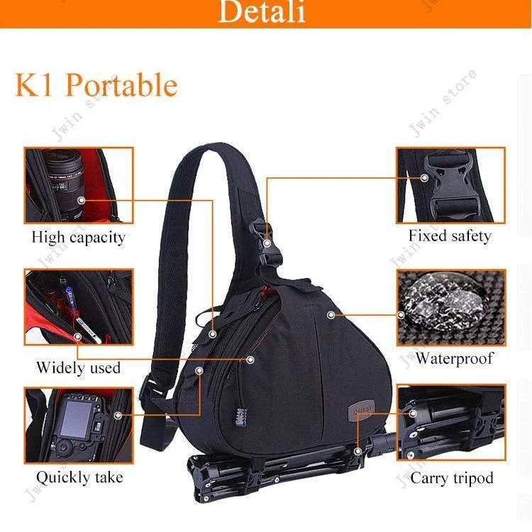 Caden Waterproof DSLR Shoulder Bag