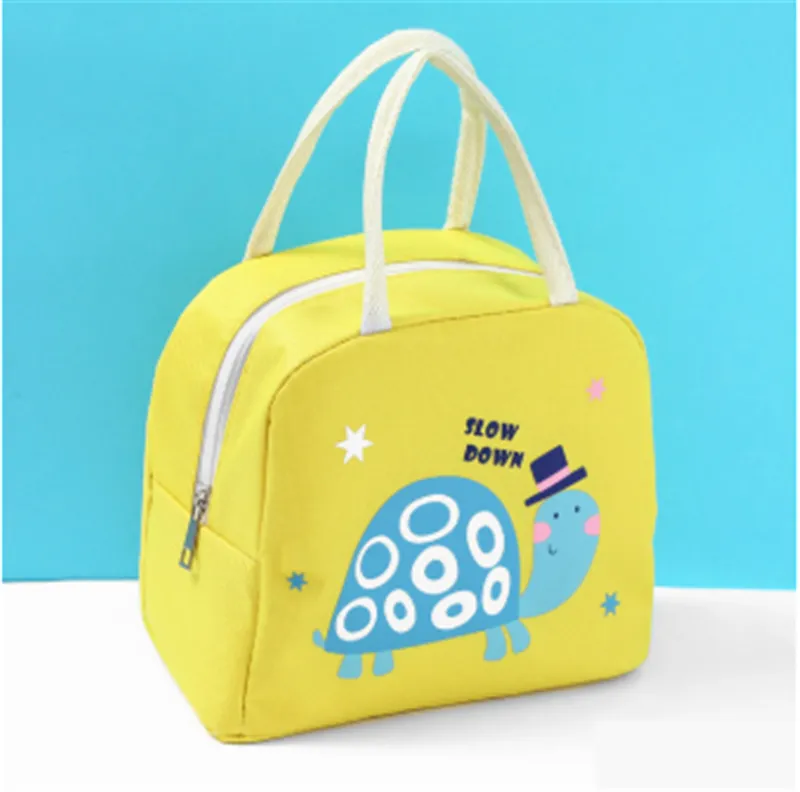 Cartoon Lunch Bag Insulation Bag Oxford Cloth Lunch Bag With Rice