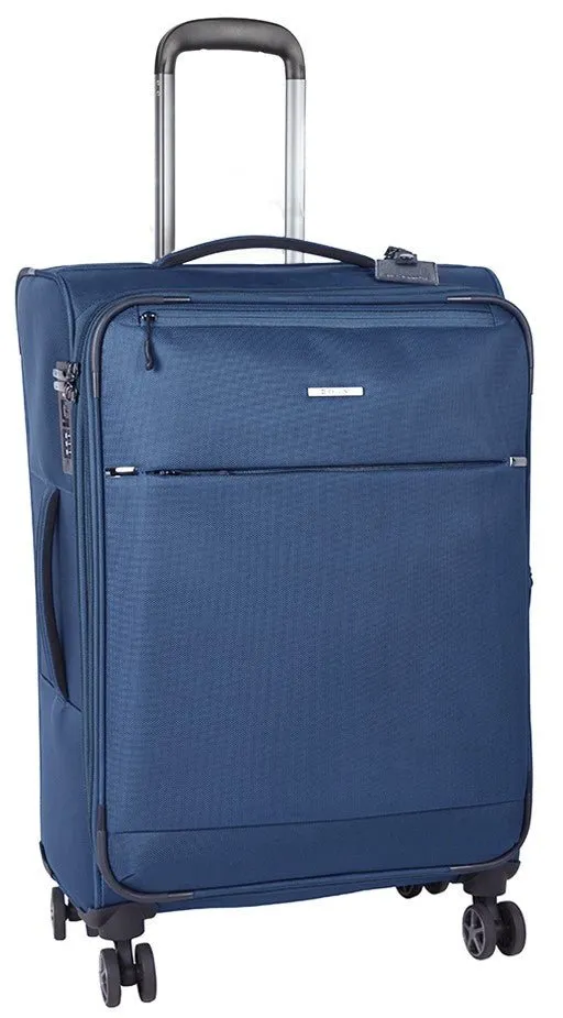 Cellini Smartcase Medium 4 Wheel Trolley Case | Blue