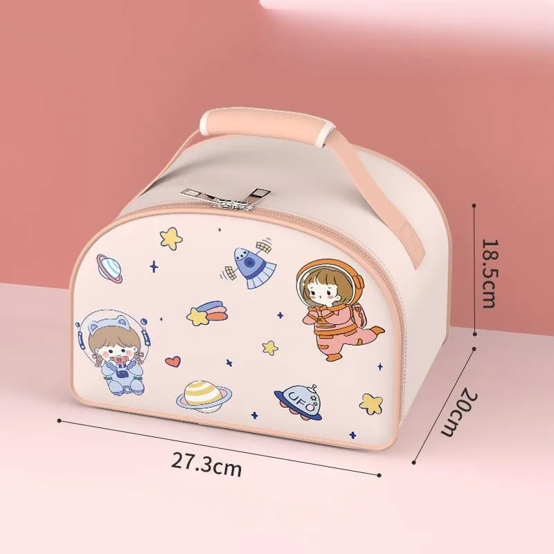 Children's Lunch Box Handbag Multi-layer Thermal Insulation Primary School Student Waterproof Handbag