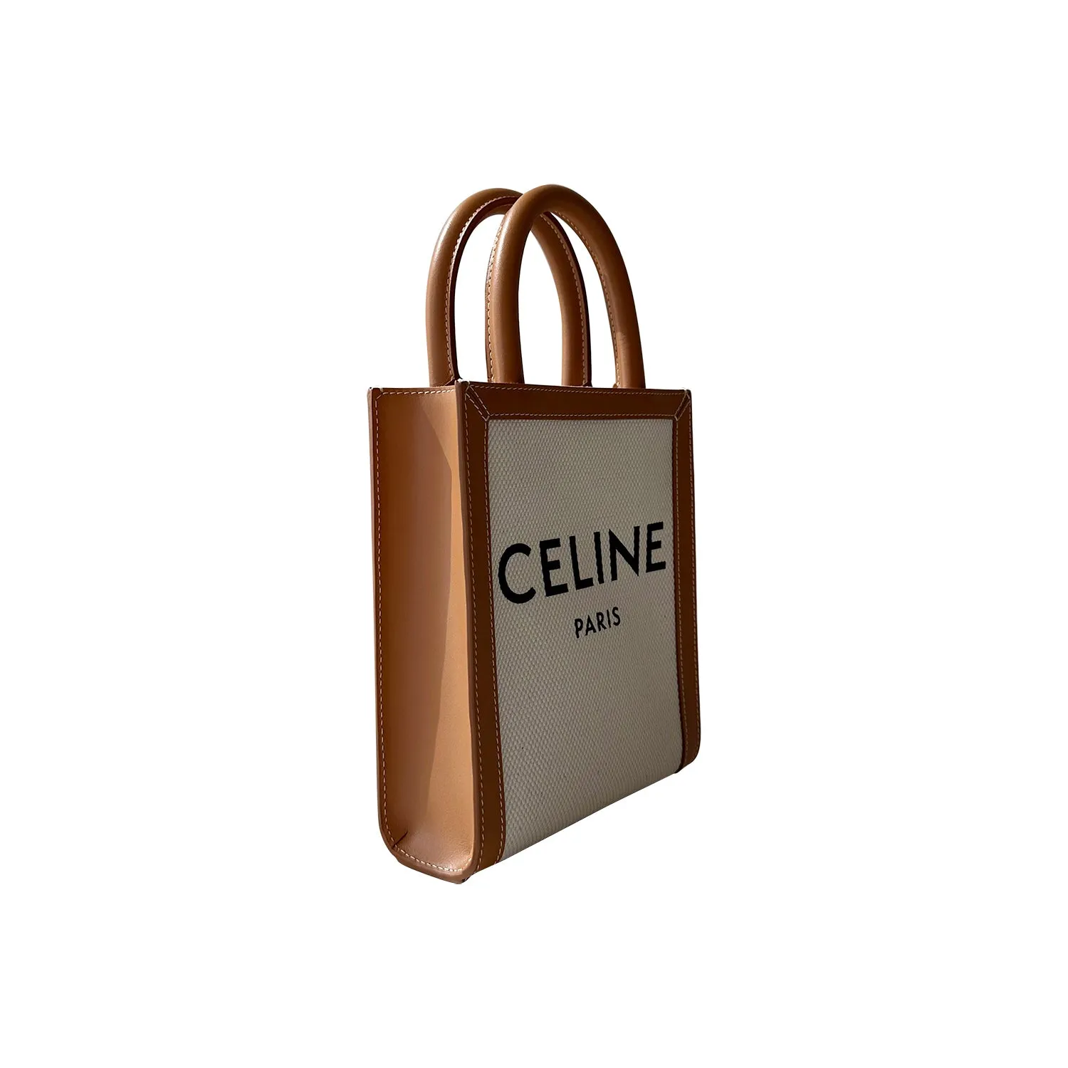 Céline Mini Vertical Textile Cabas