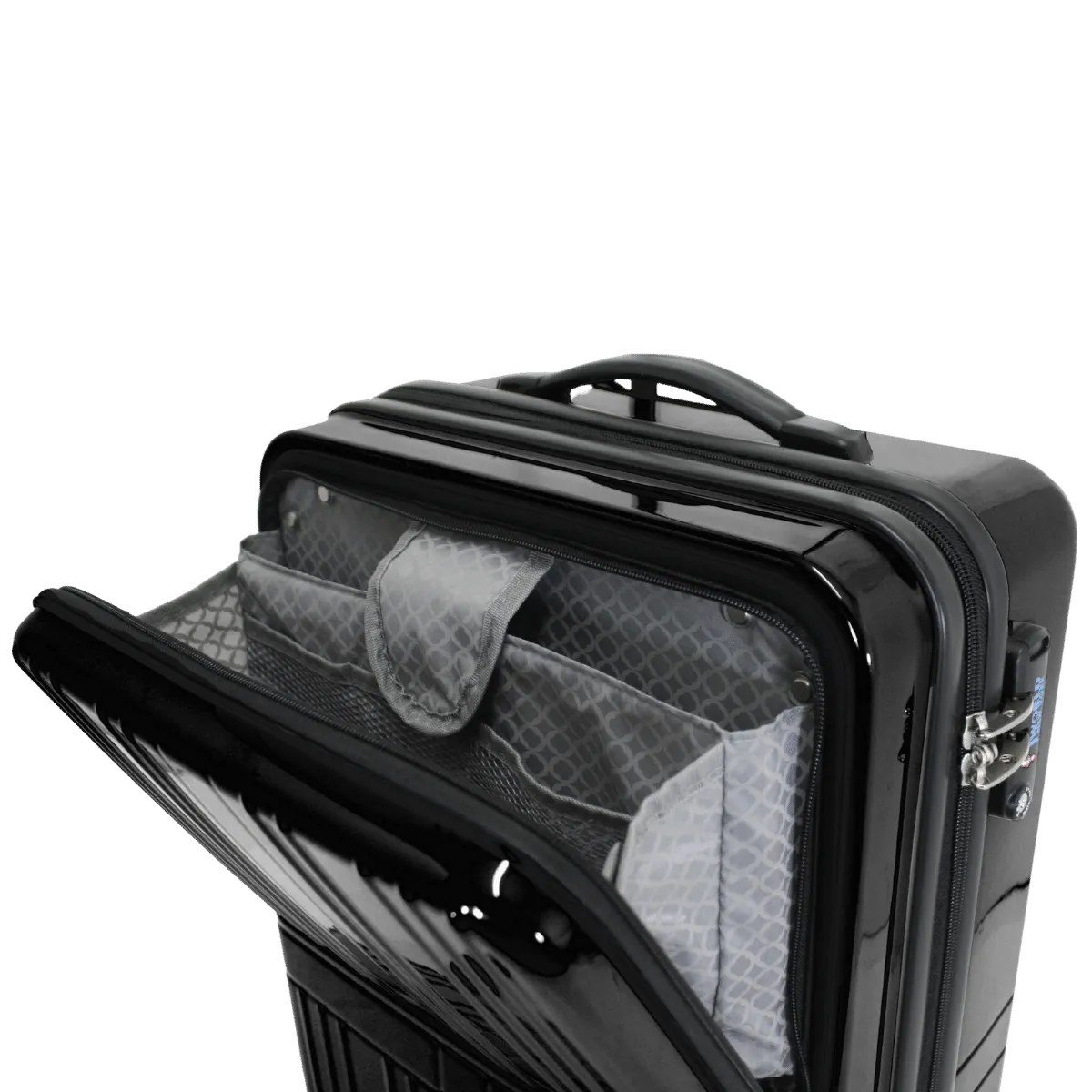 Cue Carry-On Luggage With Spinner Wheels - Final Sale