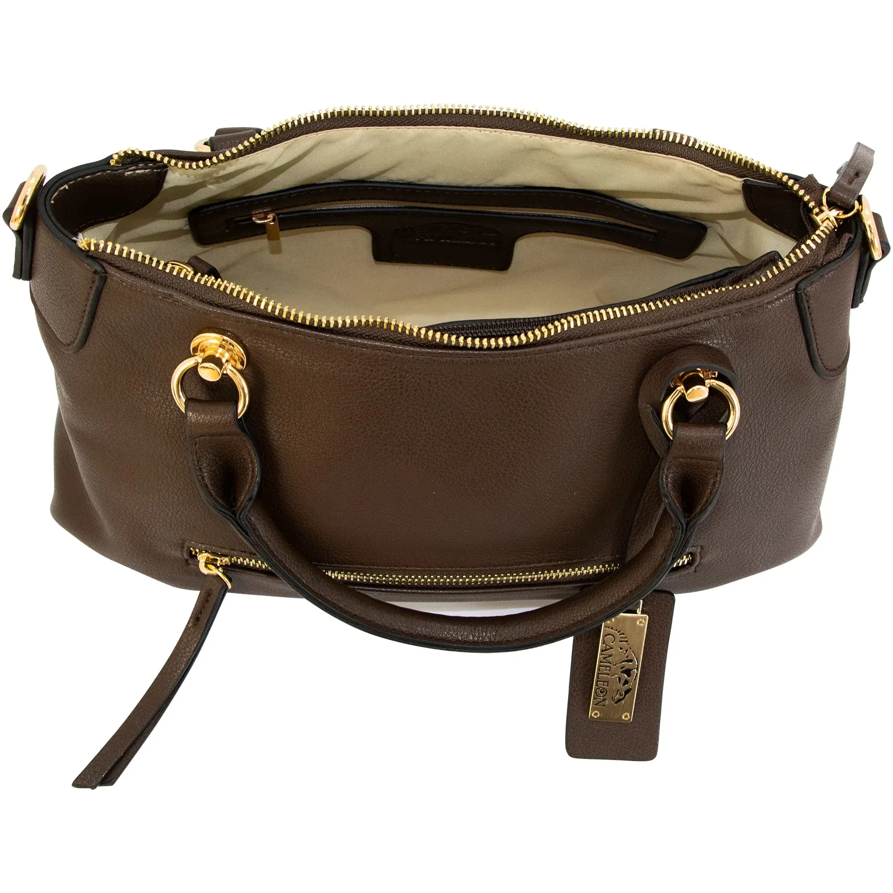 Darcy Satchel to Crossbody Handbag