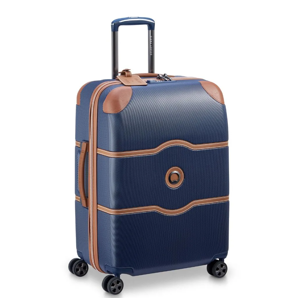 Delsey Chatelet Air 2.0 66cm Medium Luggage - Navy Blue