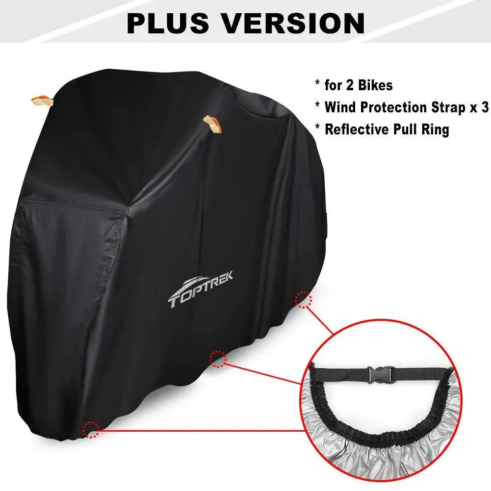 Double Bike Cover: Ultimate UV & Waterproof Protection for Two Bicycles