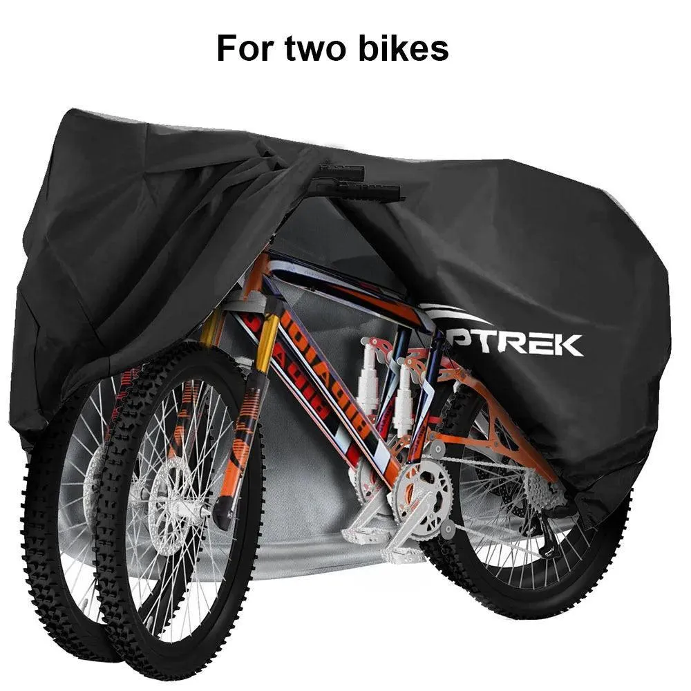 Double Bike Cover: Ultimate UV & Waterproof Protection for Two Bicycles