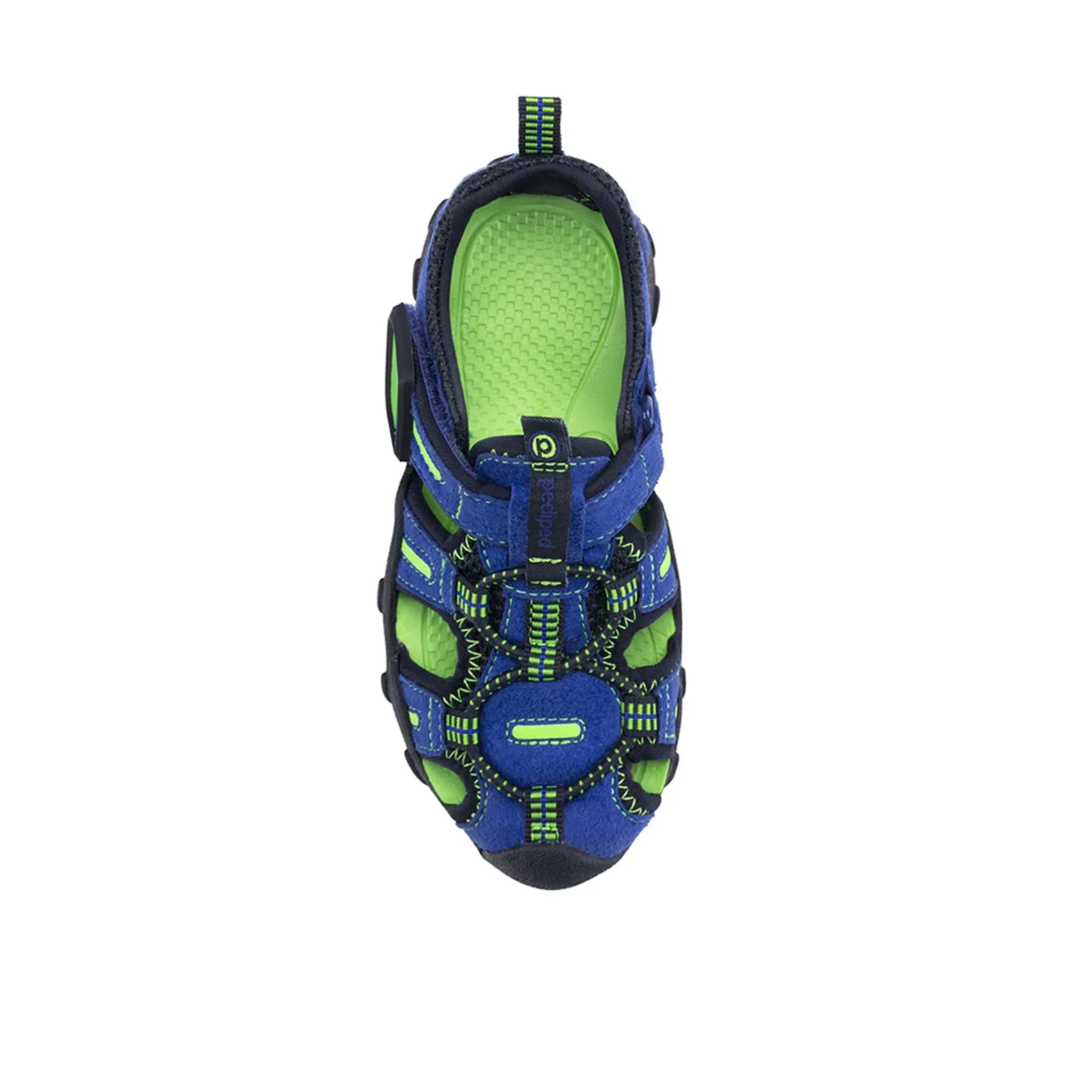 Flex Canyon Blue Lime Adventure Sandals