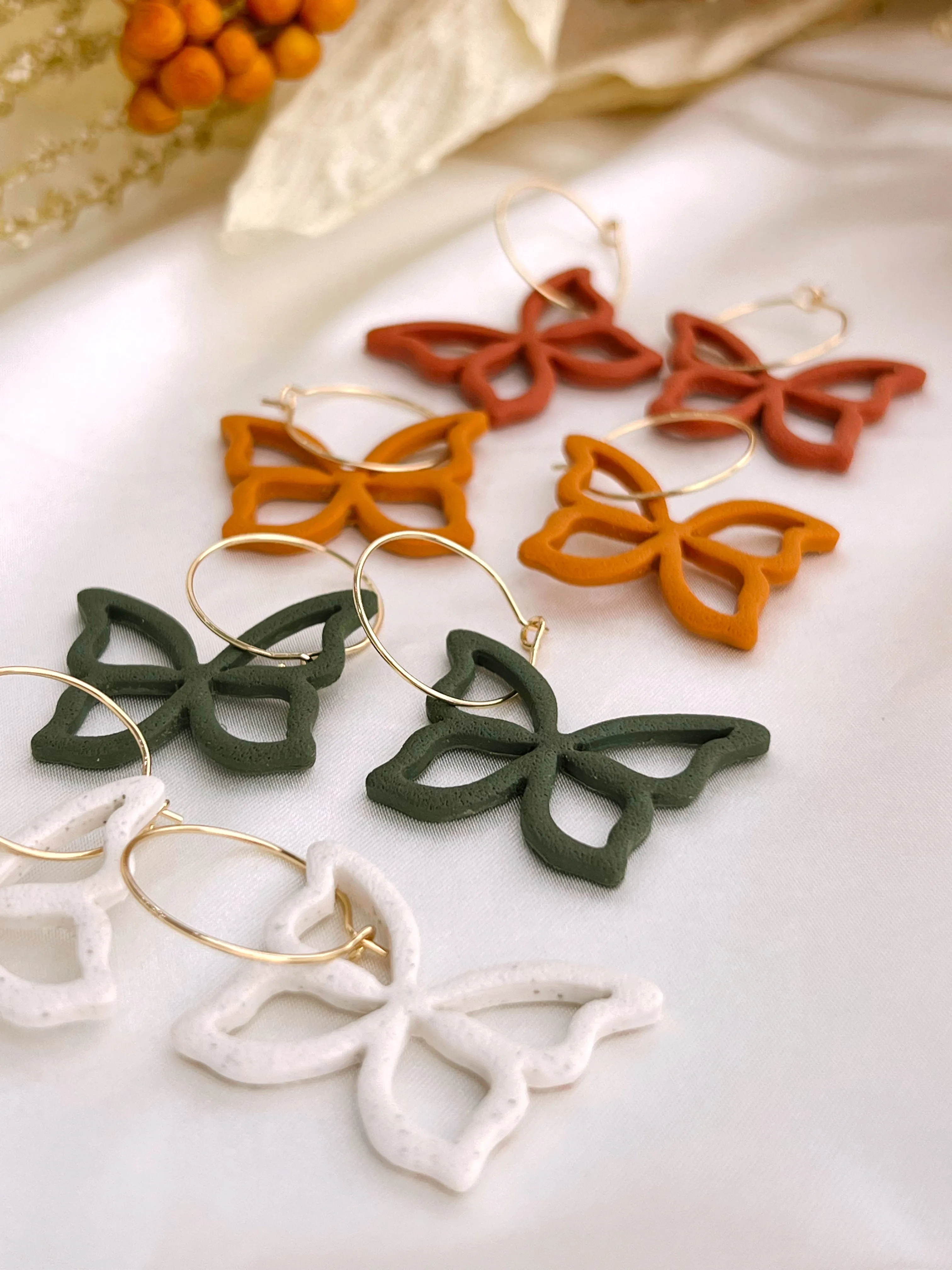 Flutter Butterfly Hoops