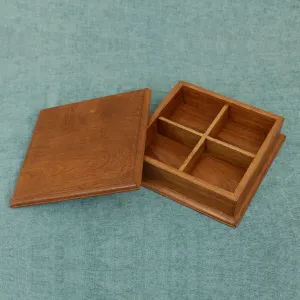 Four Compartment Square Box