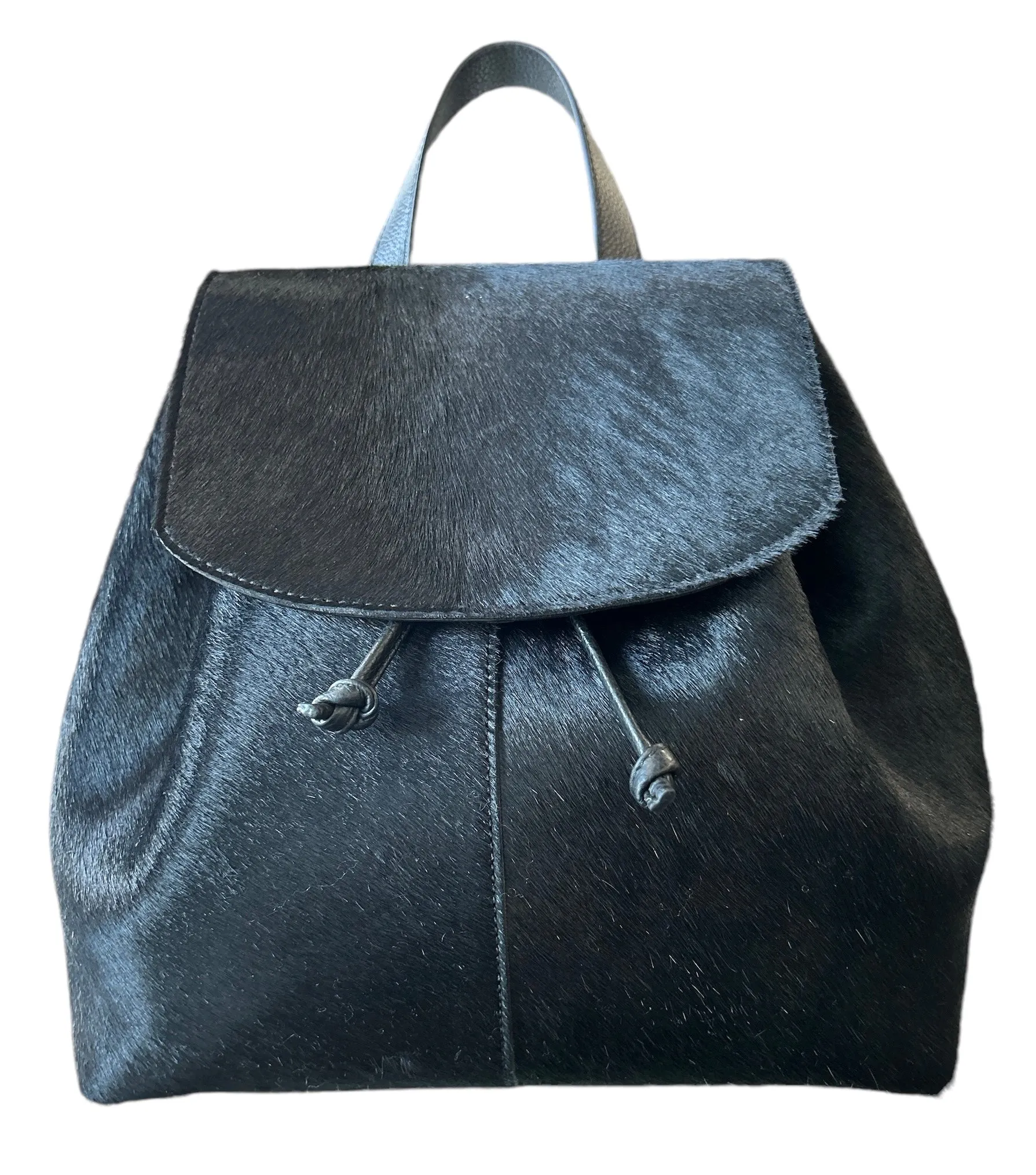 Gioele Backpack Horsehair & leather