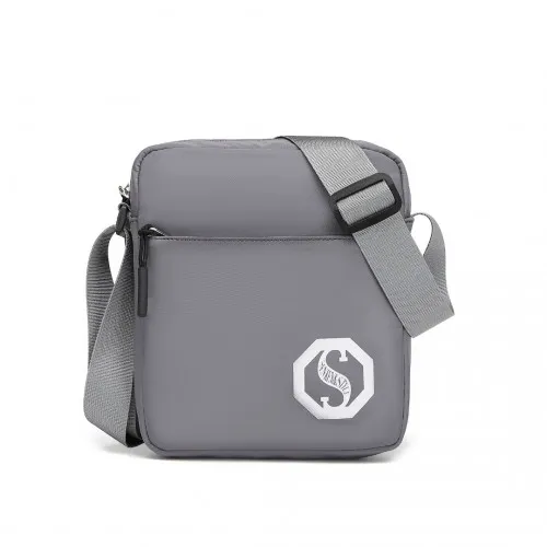 Kono Lightweight & Glow-in-the-Dark 3-Piece Laptop Backpack Set - Grey | Stylish & Practical