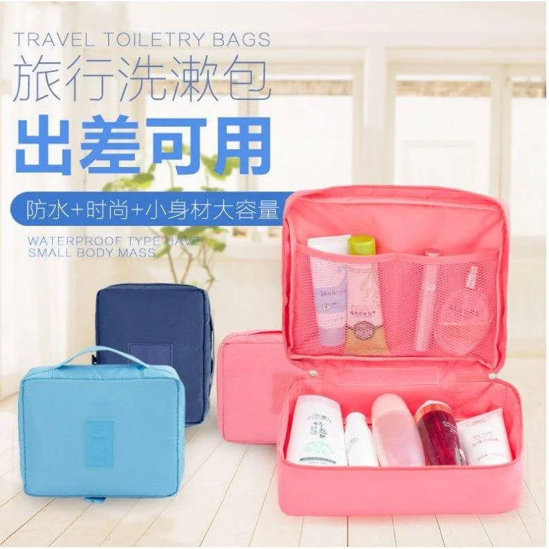 Korean Travel Toiletry Bag Cosmetic Bag Storage Bag Multifunctional Travel Storage Bag Toilet Bag Outdoor Waterproof Travel Bag Travel Storage Bag Folding Toilet Bag NP-H7TGG-901