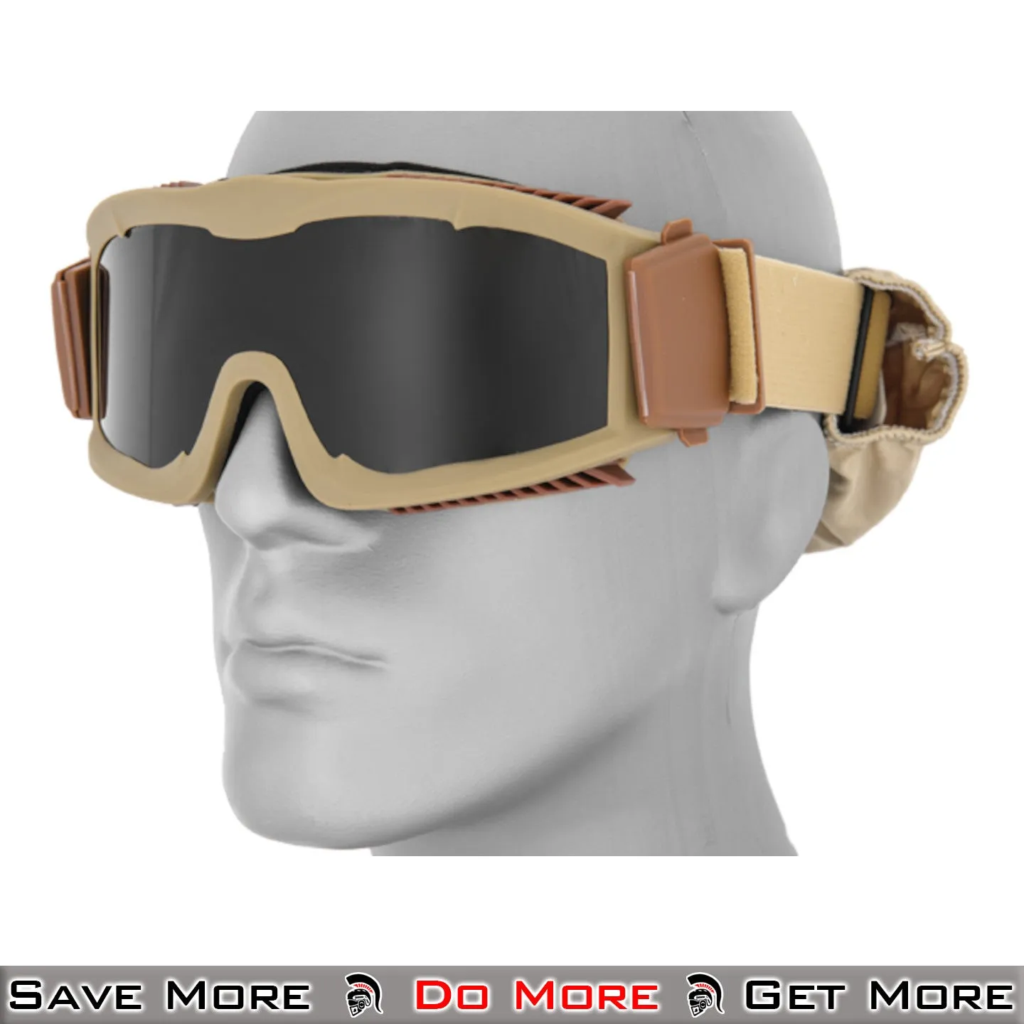 Lancer Tactical Aero Protective Tactical Airsoft Safety Goggles for Eye Protection