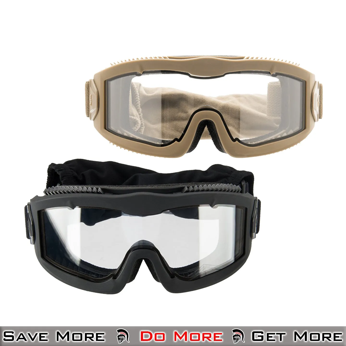 Lancer Tactical Aero Protective Tactical Airsoft Safety Goggles for Eye Protection