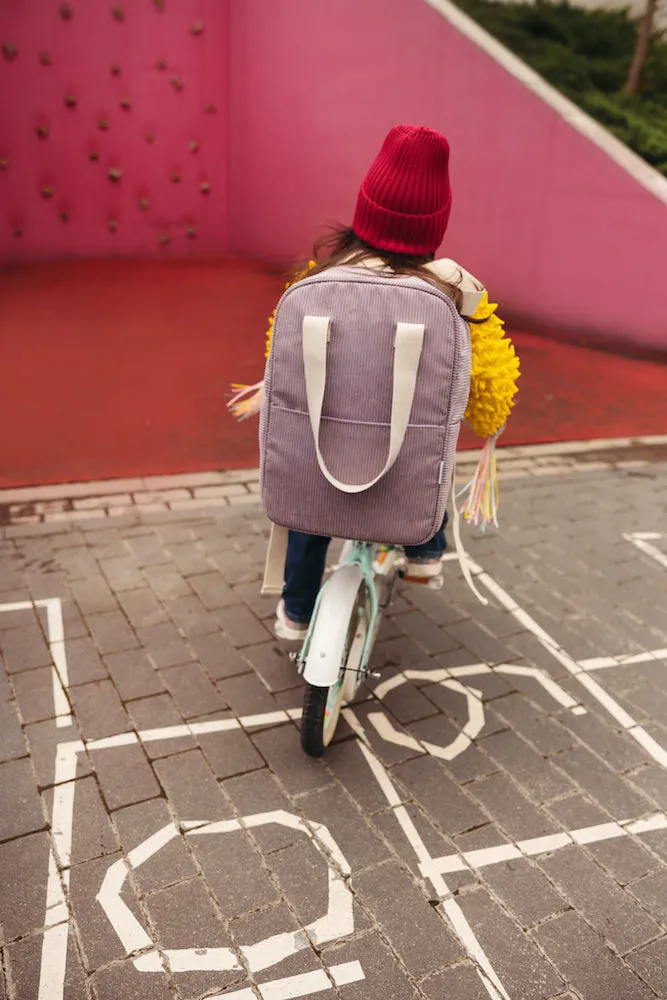 Large Backpack | Corduroy | Lilac