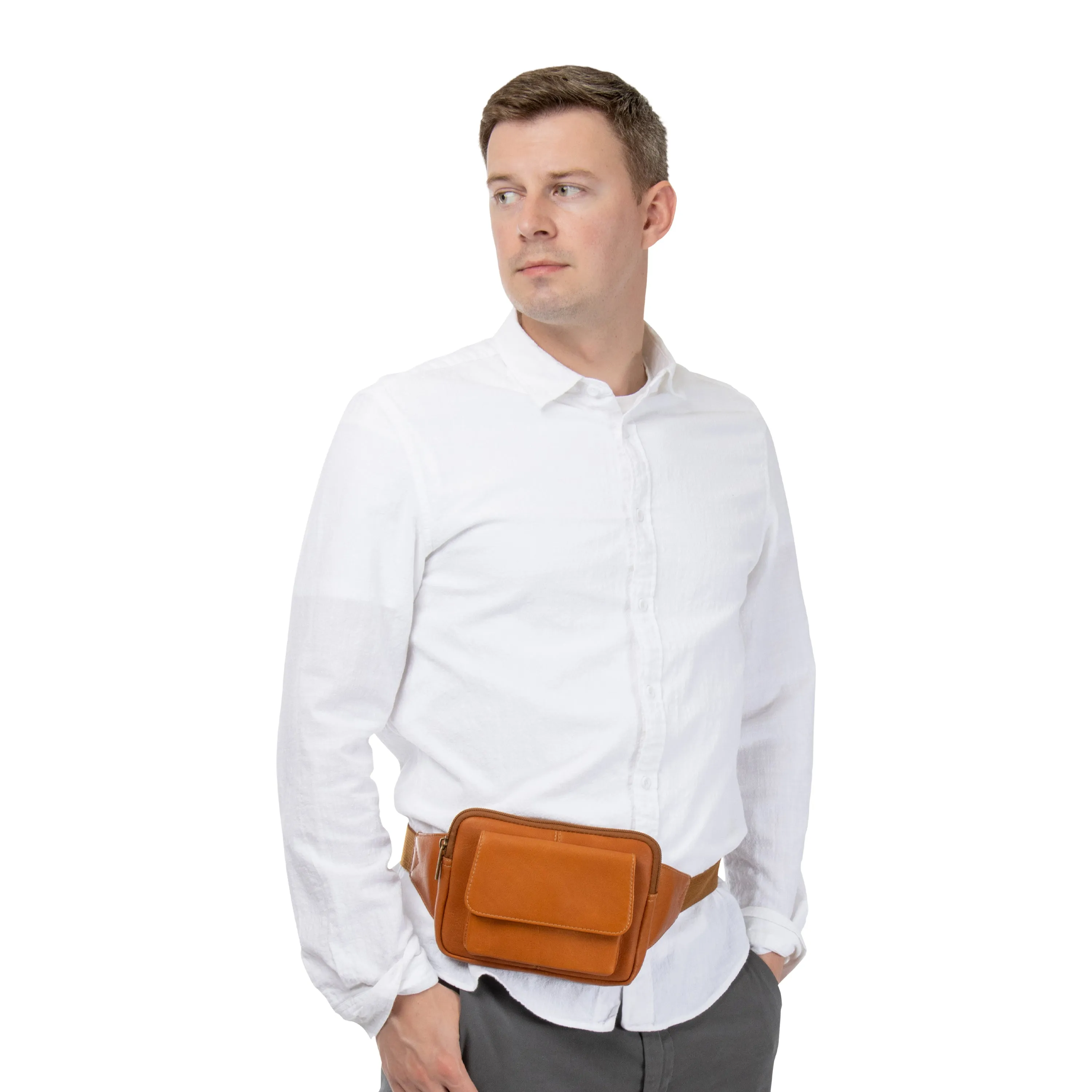 Leather Journey Waist Bag