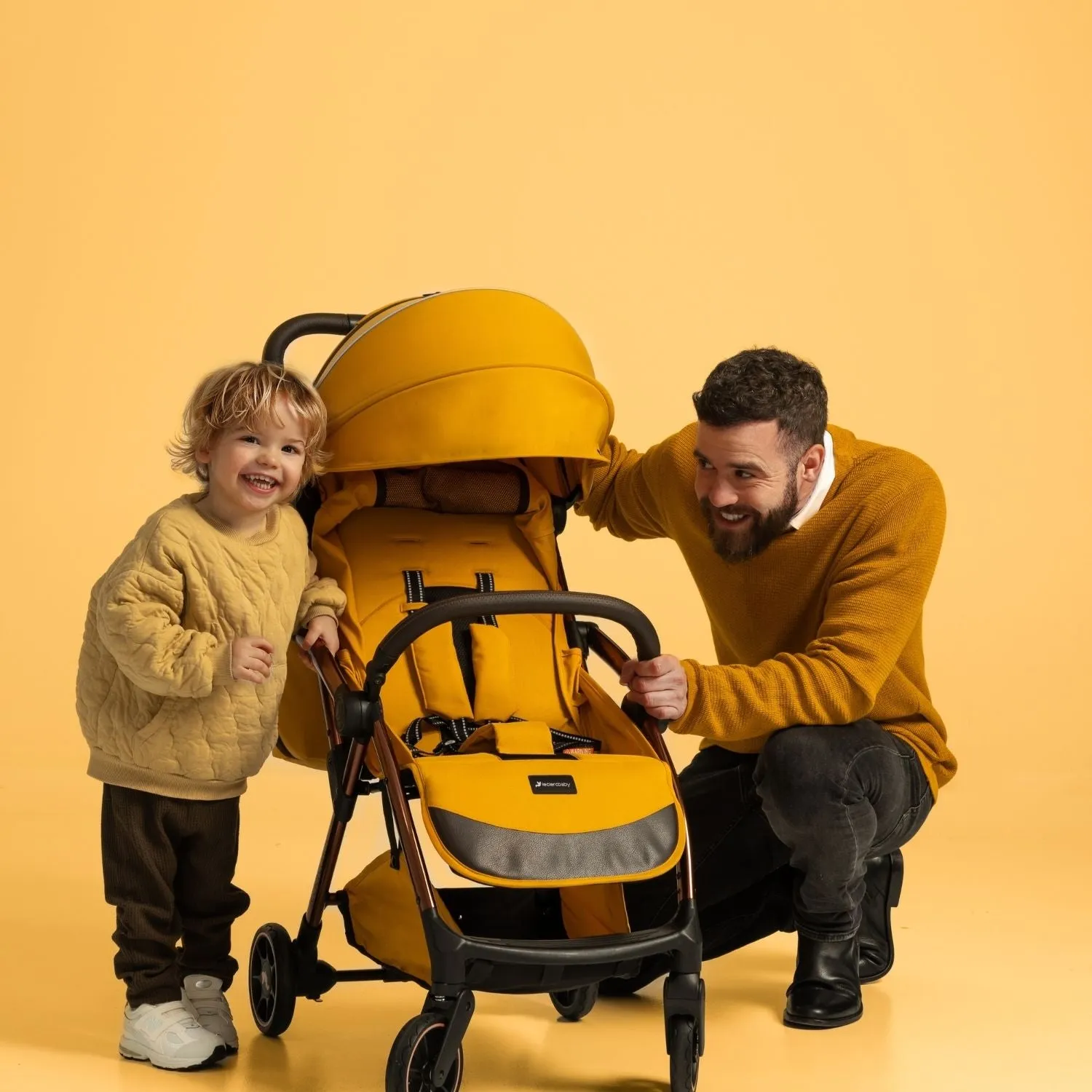 Leclercbaby Influencer Air Stroller Golden Mustard