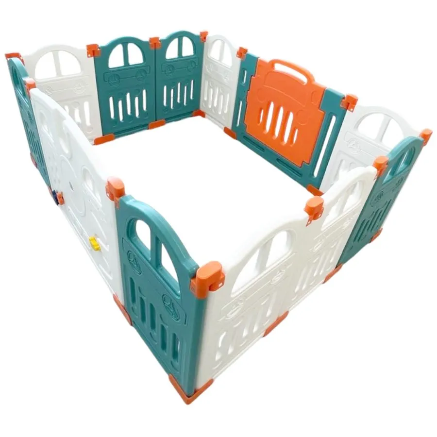 Little Toddlers Foldable Playpen - 111x155x63 cm