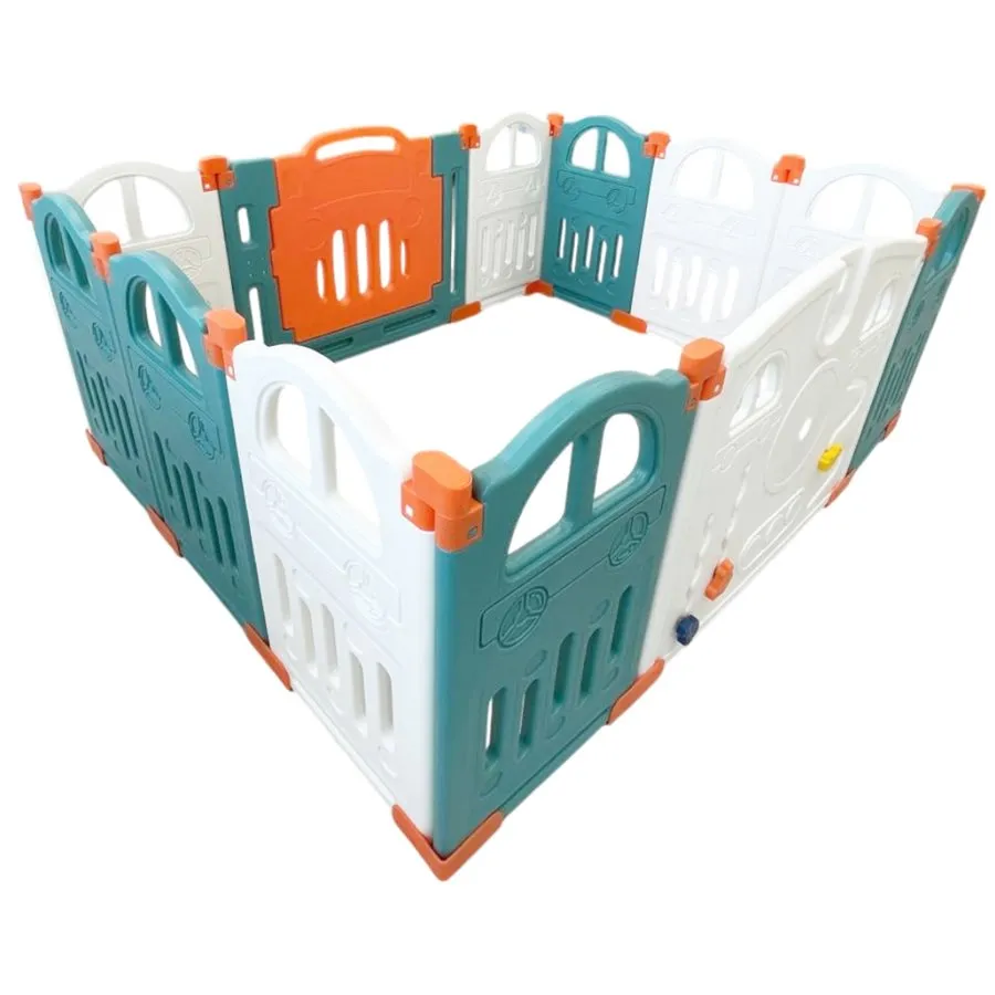 Little Toddlers Foldable Playpen - 111x155x63 cm