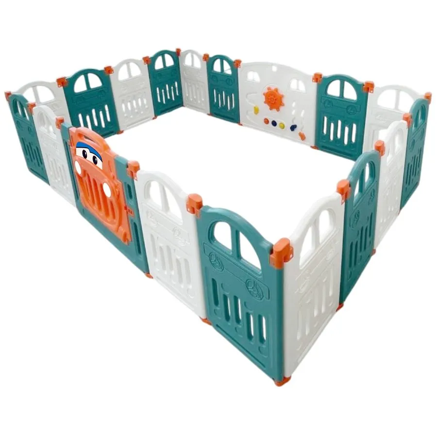 Little Toddlers Foldable Playpen - 188x189x63 cm