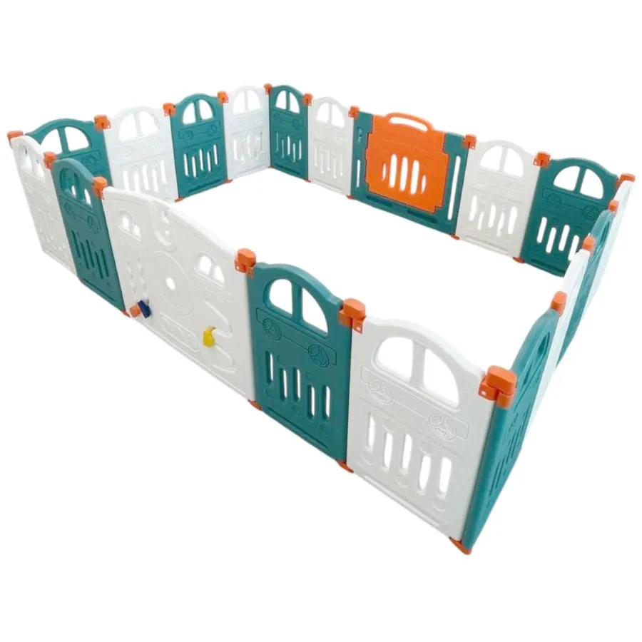 Little Toddlers Foldable Playpen - 188x189x63 cm