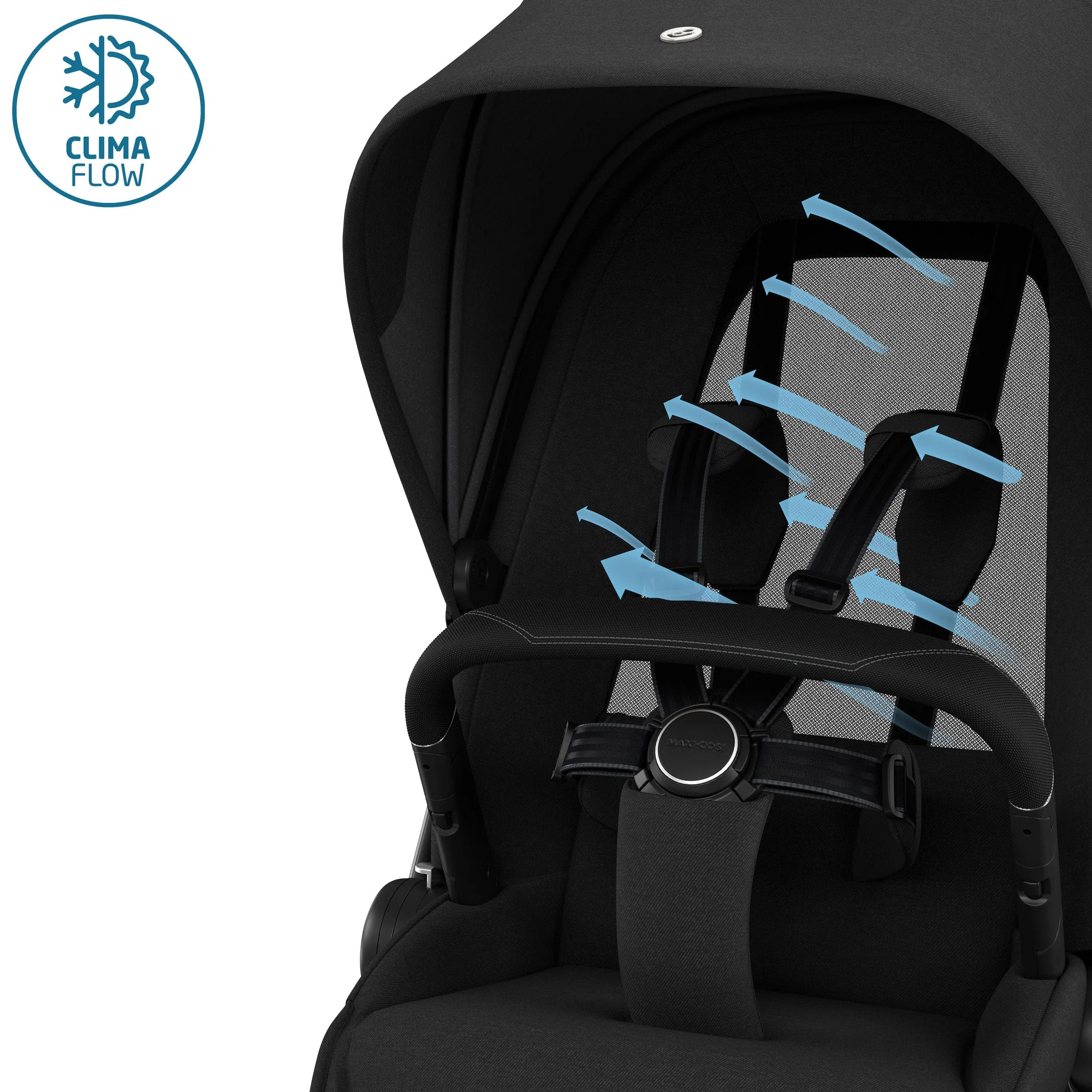 Maxi-Cosi FAME 7 Piece Essential Bundle in Twillic Black